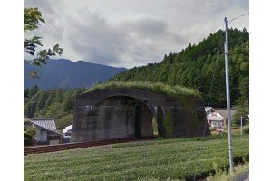 地名の 日本一短いトンネル 川根電気索道 廃墟検索地図