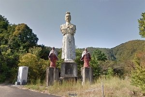 腕のない聖徳太子像