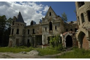 ロシアの城 廃墟検索地図