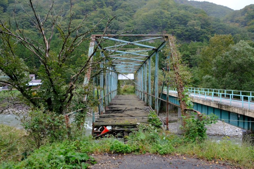 みなかみ町湯桧曽の廃橋 廃墟検索地図