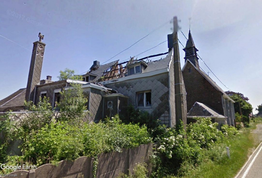 ベルギーの廃寺・宗教施設 廃墟検索地図