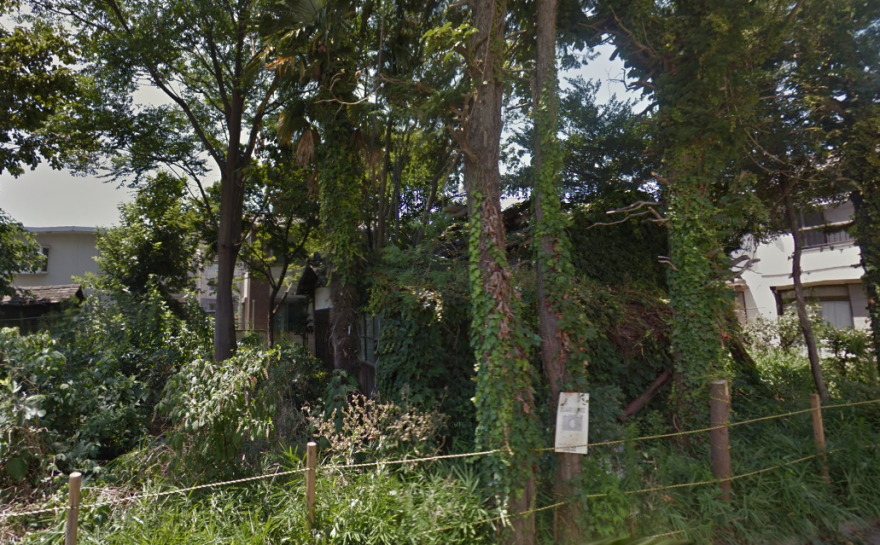 領家7丁目の家 廃墟検索地図