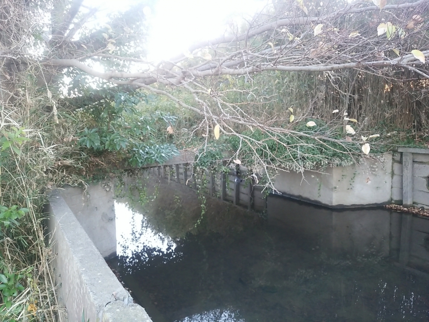 河内町生板の廃橋 廃墟検索地図