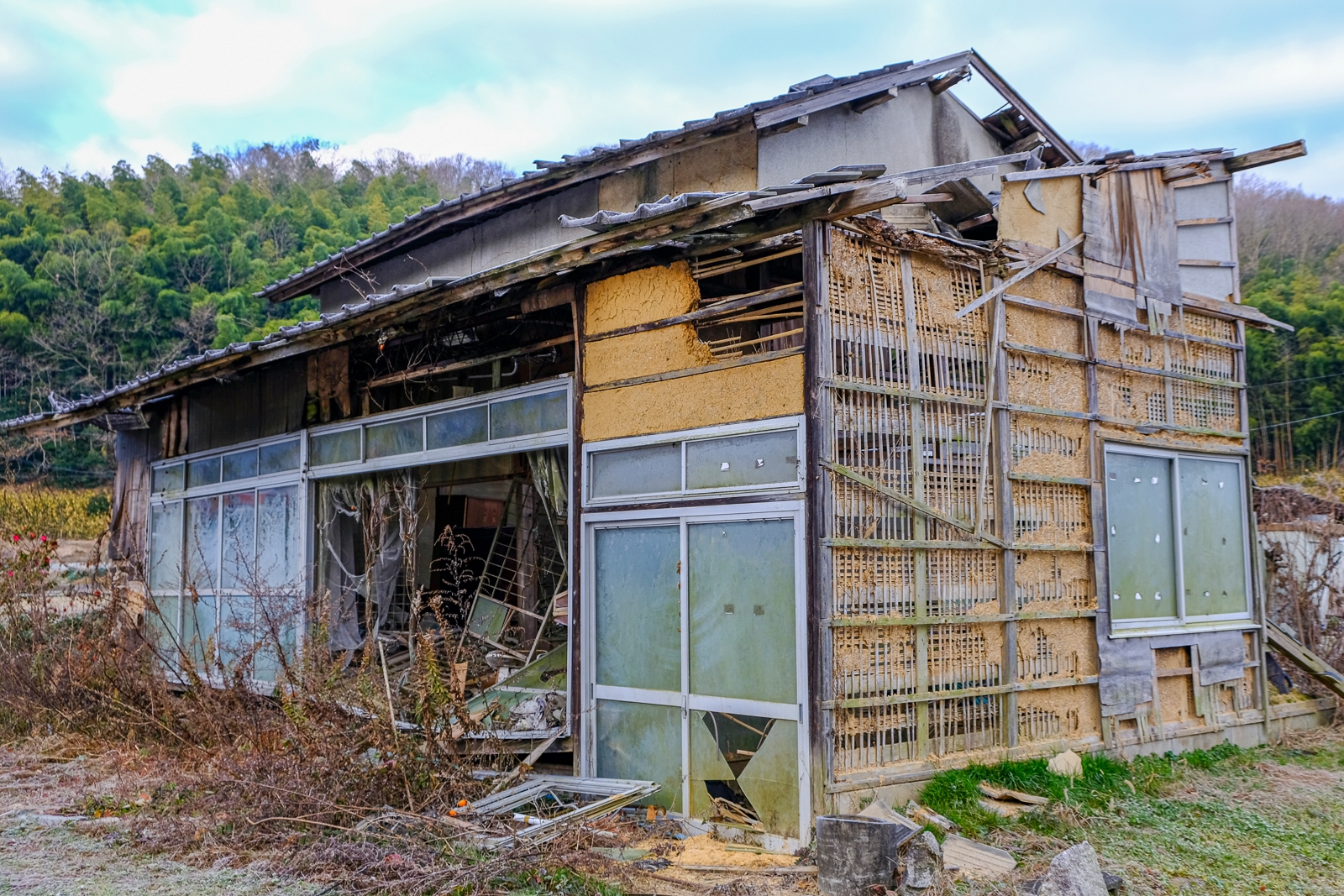 総社市新本の廃屋 廃墟検索地図