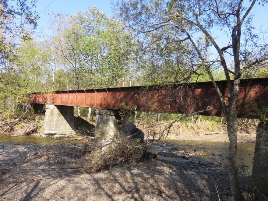 阿寒町布伏内22線北の雄別鉄道廃橋 廃墟検索地図