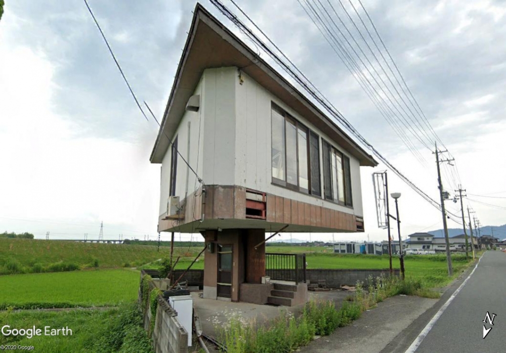 一本足の家 廃墟検索地図