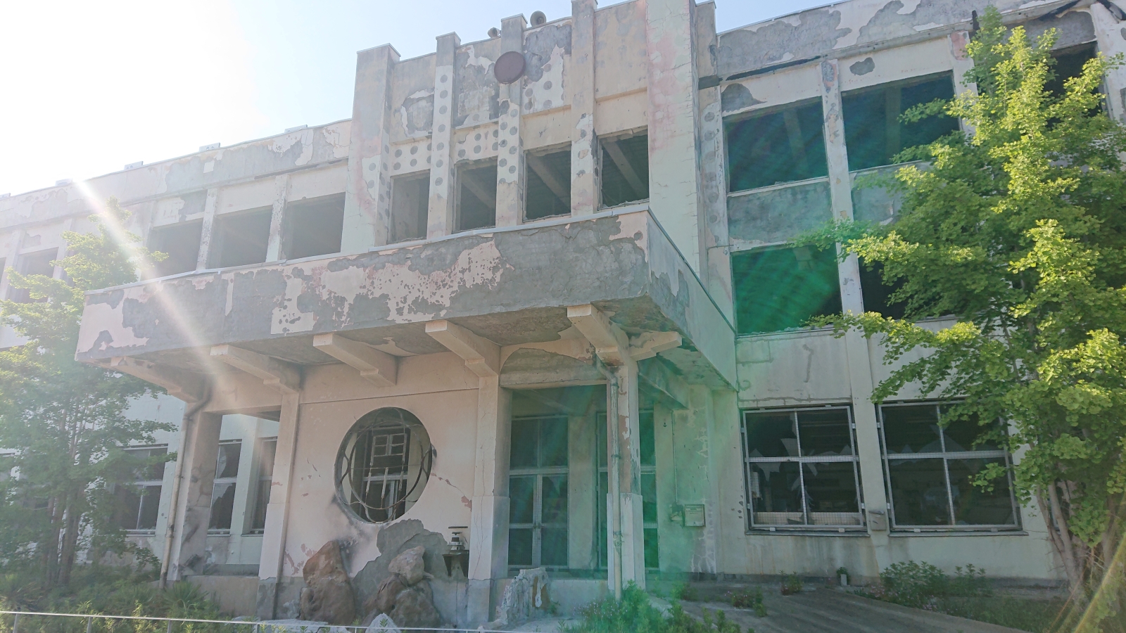 石巻市立門脇小学校 廃墟検索地図