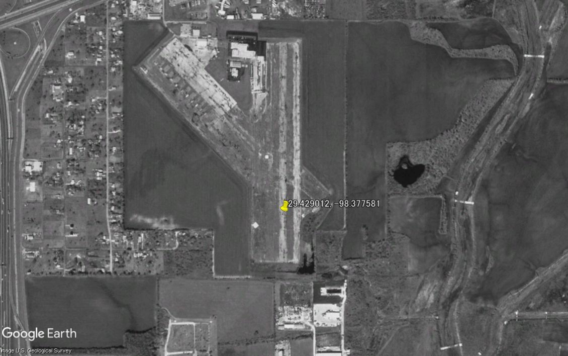 マーティンデイル陸軍飛行場（Martindale Army Airfield） 廃墟検索地図
