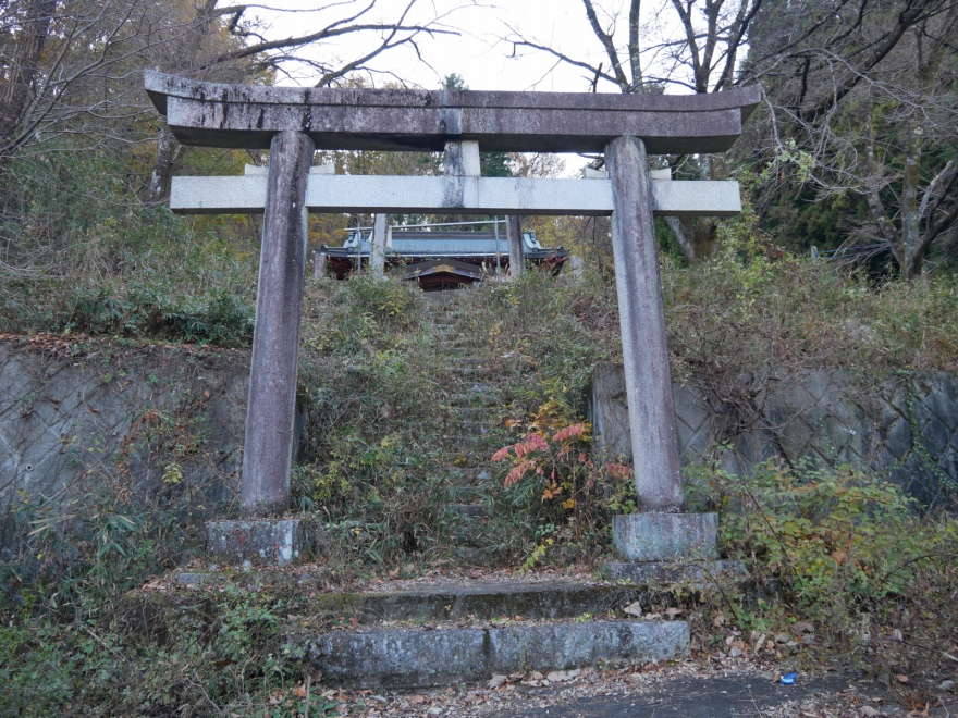 武尊神社 草木ダム廃神社 廃墟検索地図